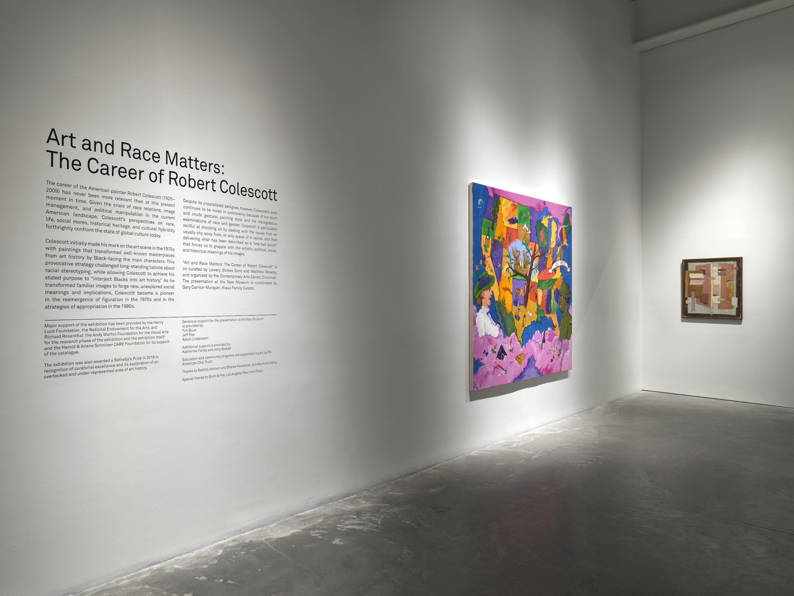 Art and Race Matters: The Career of Robert Colescott - New Museum
