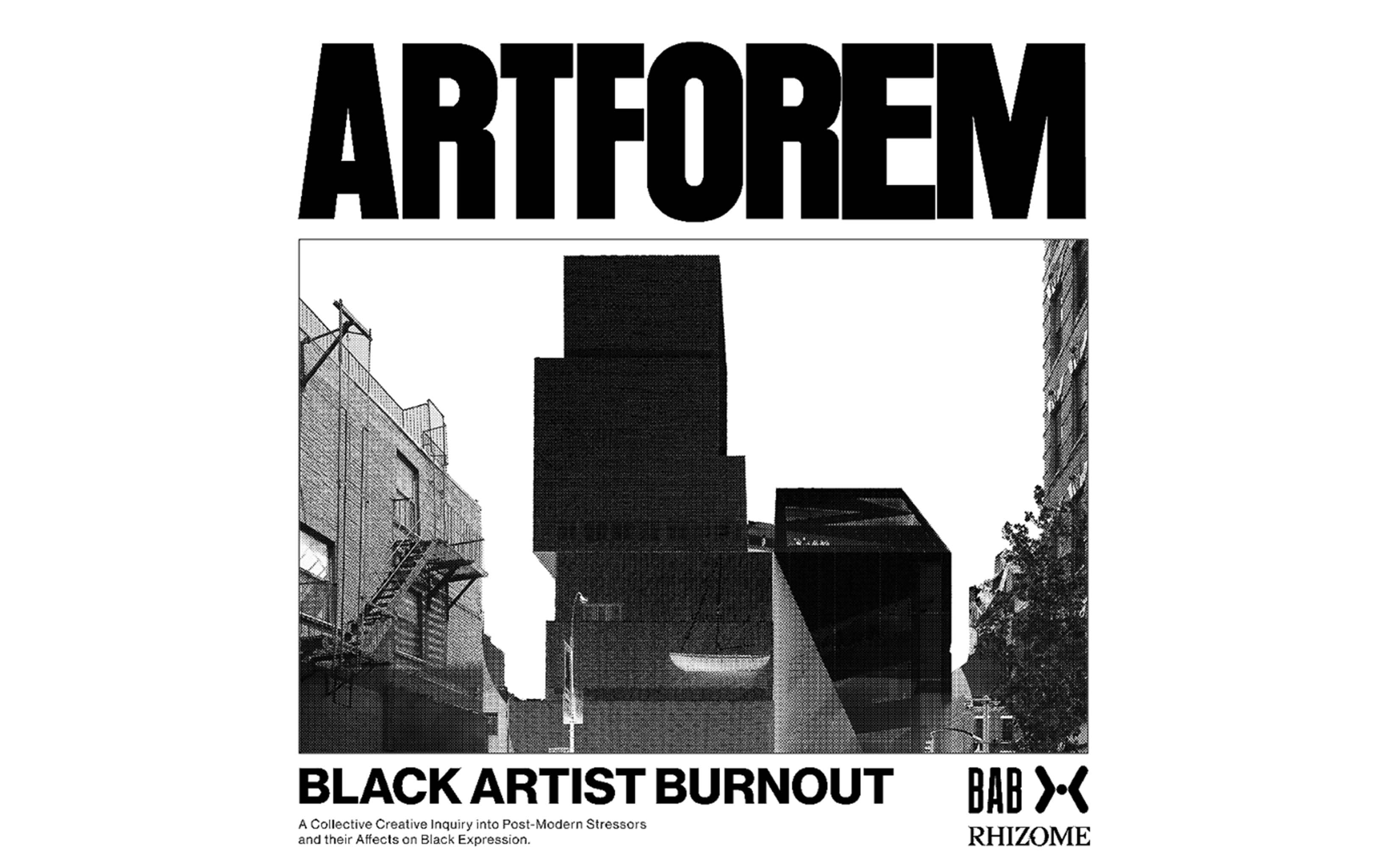 Exhibition: First Look: Black Artist Burnout