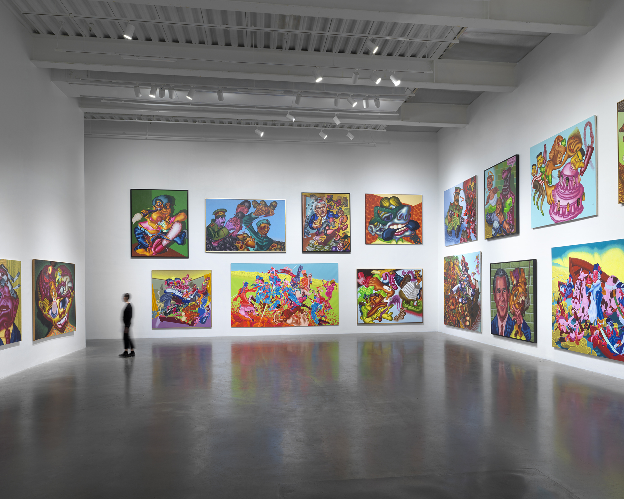 Peter Saul: Crime and Punishment - New Museum